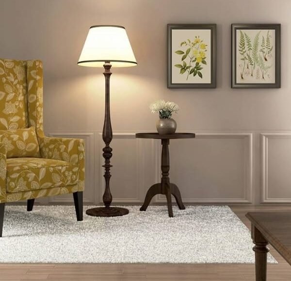Wrangler Floral Fabric Lounge Chair in Floral Olive  Colour